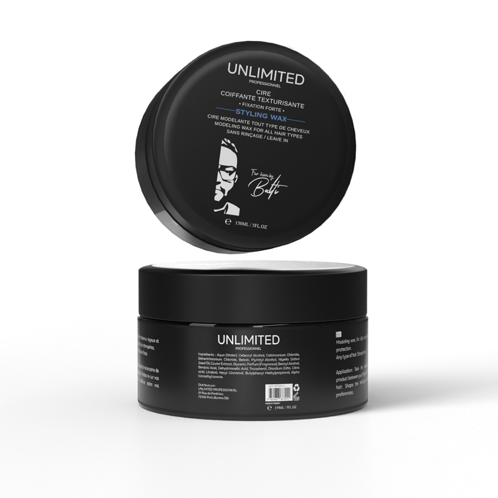 Cire Coiffante Fixation Forte Styling Wax - Unlimited Professionnel